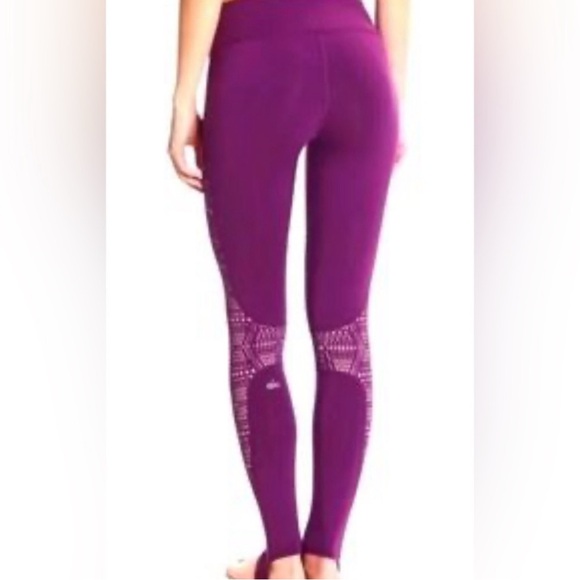 ALO Yoga West Coast Eyelet Leggings - Picture 1 of 6
